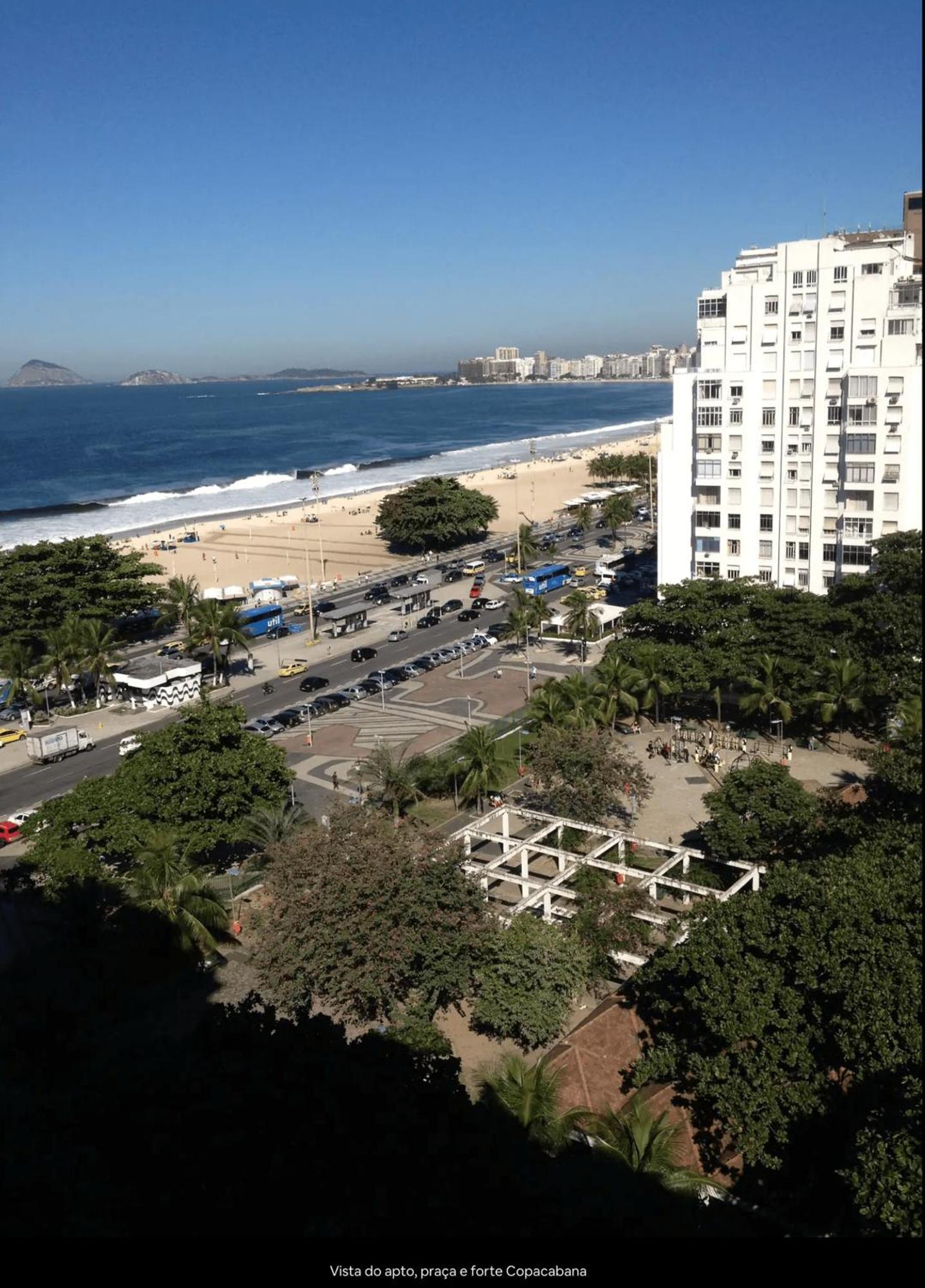 Vista Deslumbrante O Mar Em Copacabana!